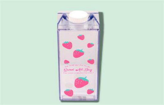 BOTELLA LECHE FRESA 1000ML