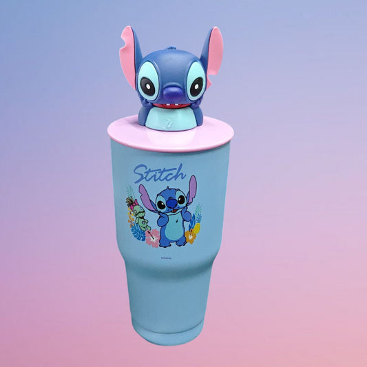 VASOS ACERO CON TAPA STITCH 30OZ