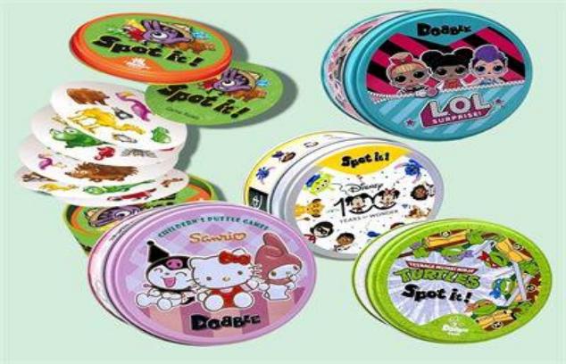 JUEGO TARJETA SPOT IT PERSONAJE