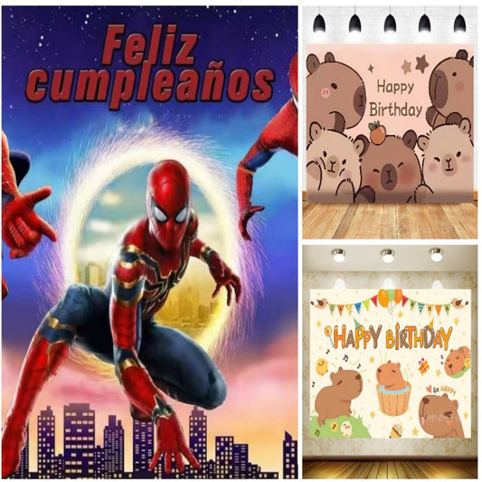 ROTULOS DE COMPLEANO PERSONAJE BD-1