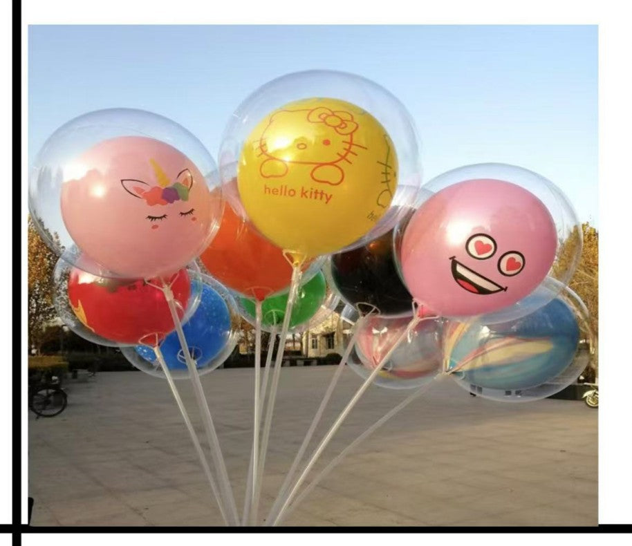 GLOBO LUZ 50PCS 20PULG PERSONAJE B