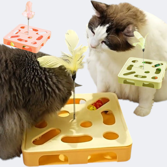 JUGUETE PLUMA PARA GATO 28*28*5.5