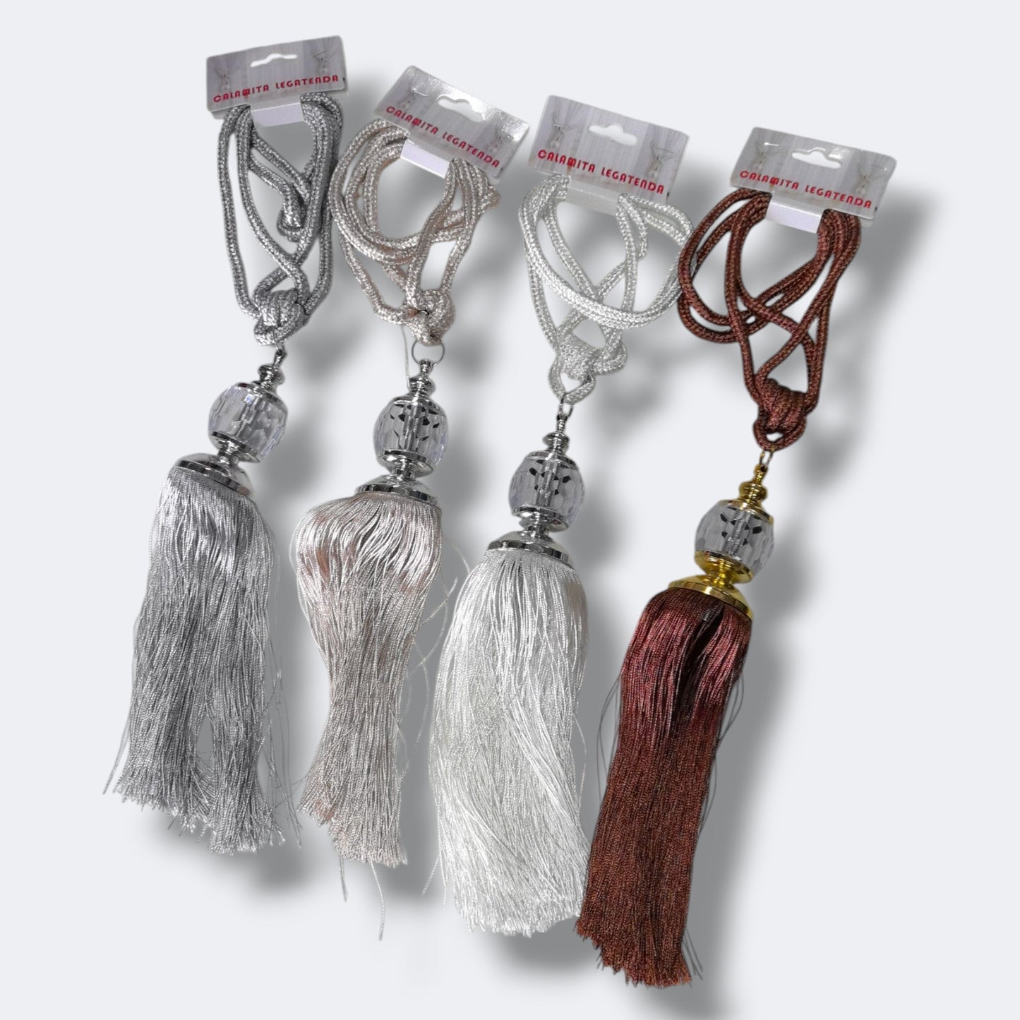 SUJETADORES DE CORTINAS CRISTAL