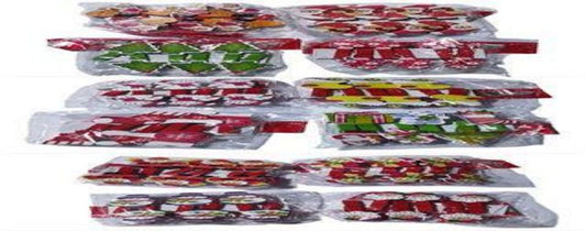 PRENSA MADERA NAVIDAD 6PCS