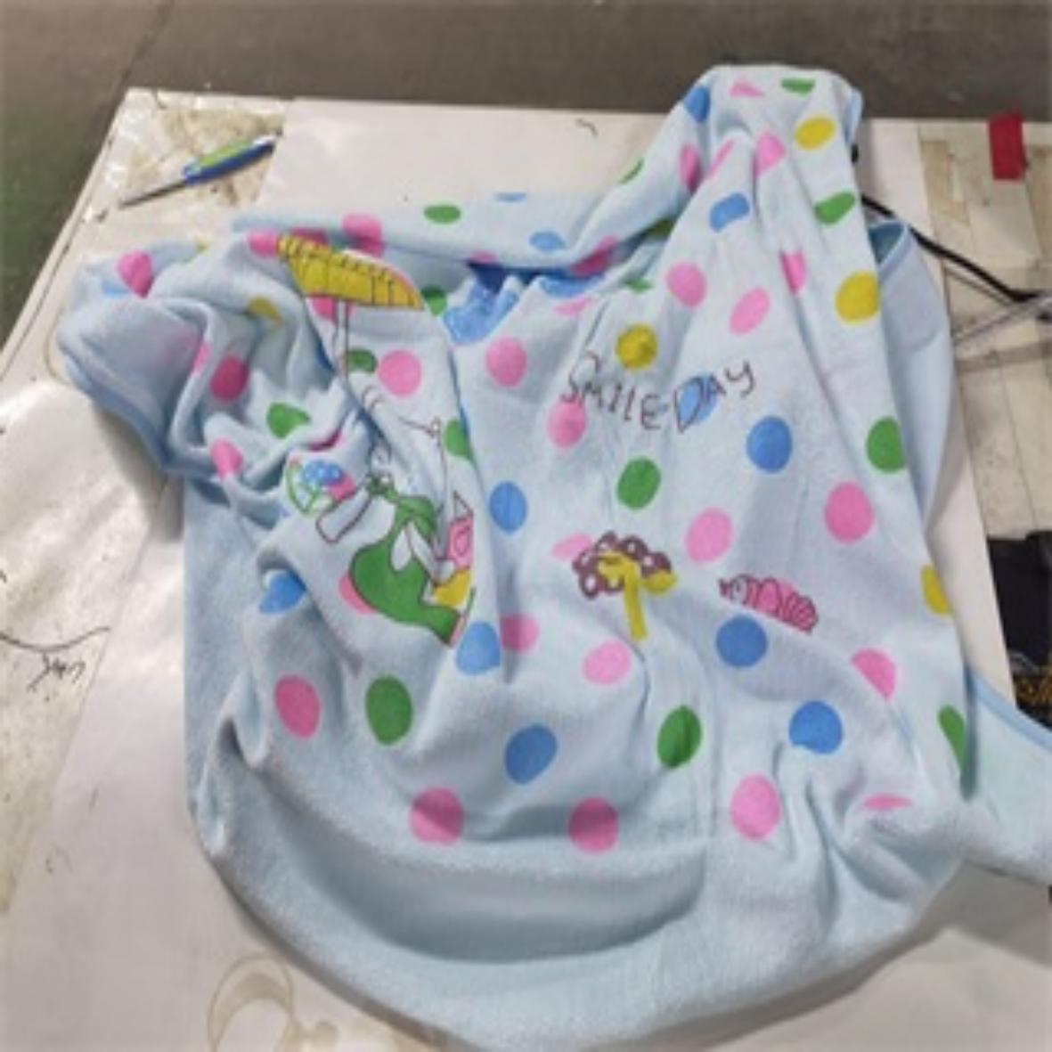 Toalla de bano estampada