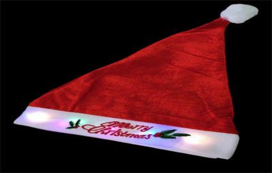 GORRO NAVIDAD LUZ LETRA