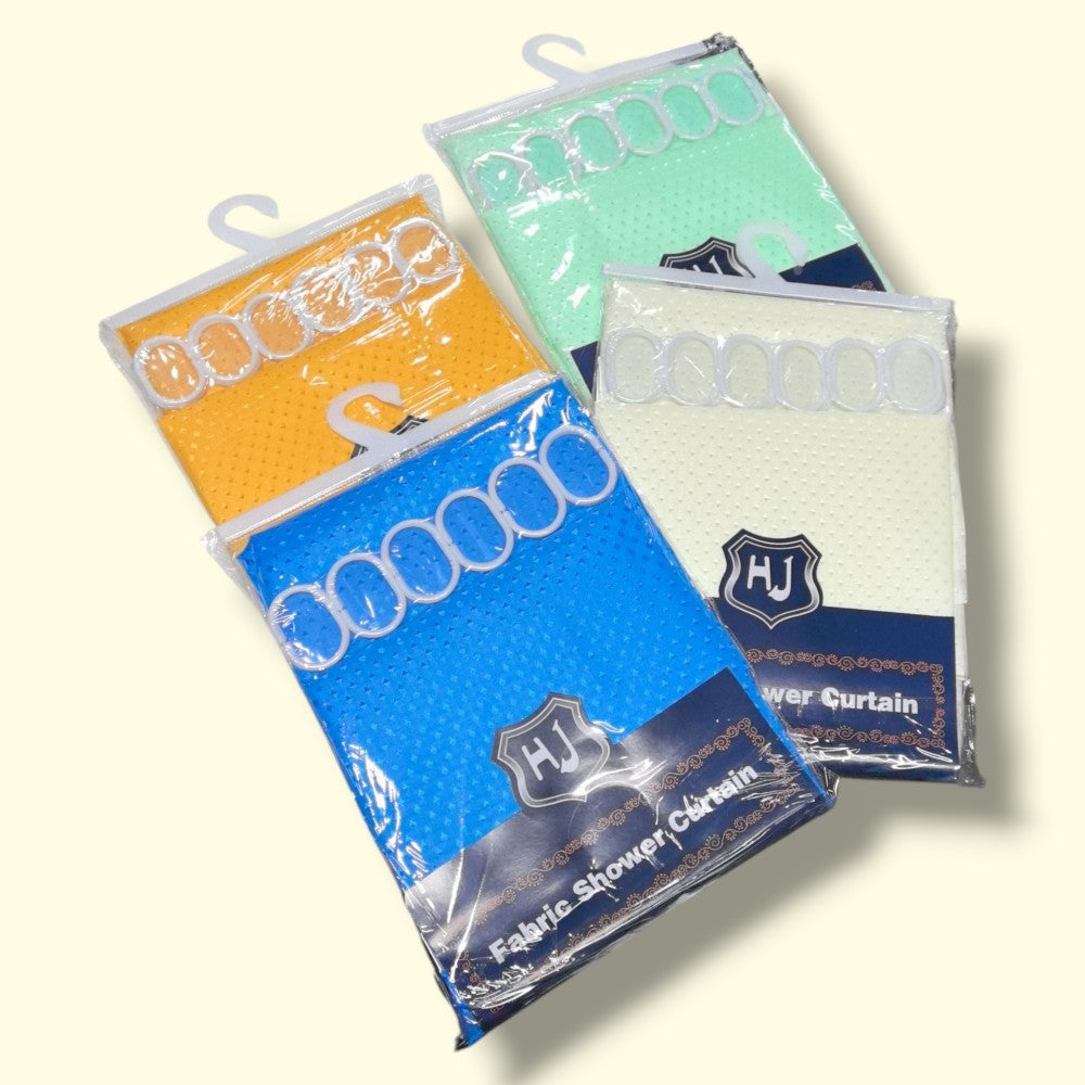 CORTINA DE BANO LISO B-0277