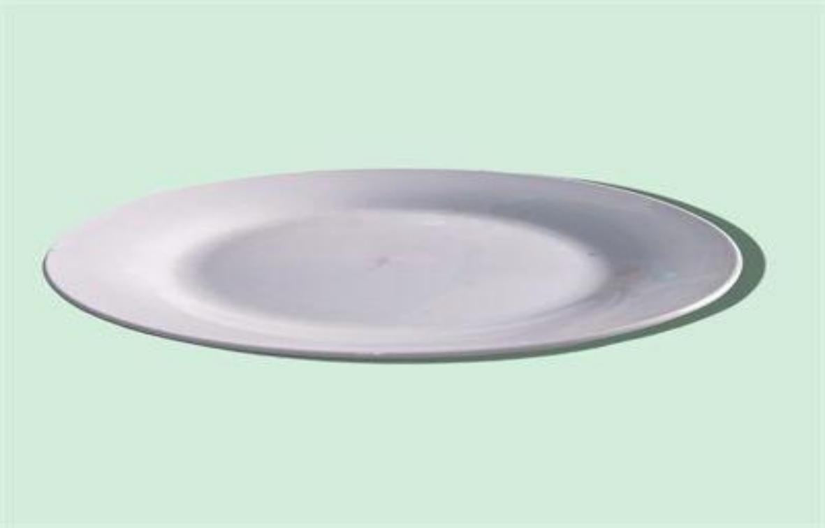 PLATO CERAMICA BLANCA 9PUL B