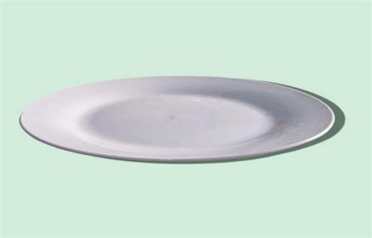 PLATO CERAMICA BLANCA 9PUL B