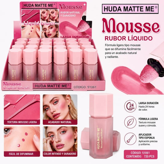 RUBOR LIQUIDO MATE 51061