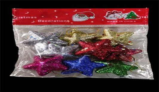 ADORNO ESTRELLA ESCA 4CM 9PCS JT22-CH010