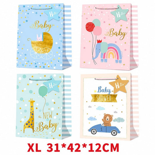 BOLSA REGALO BEBE XL 31*42*12CM 3250