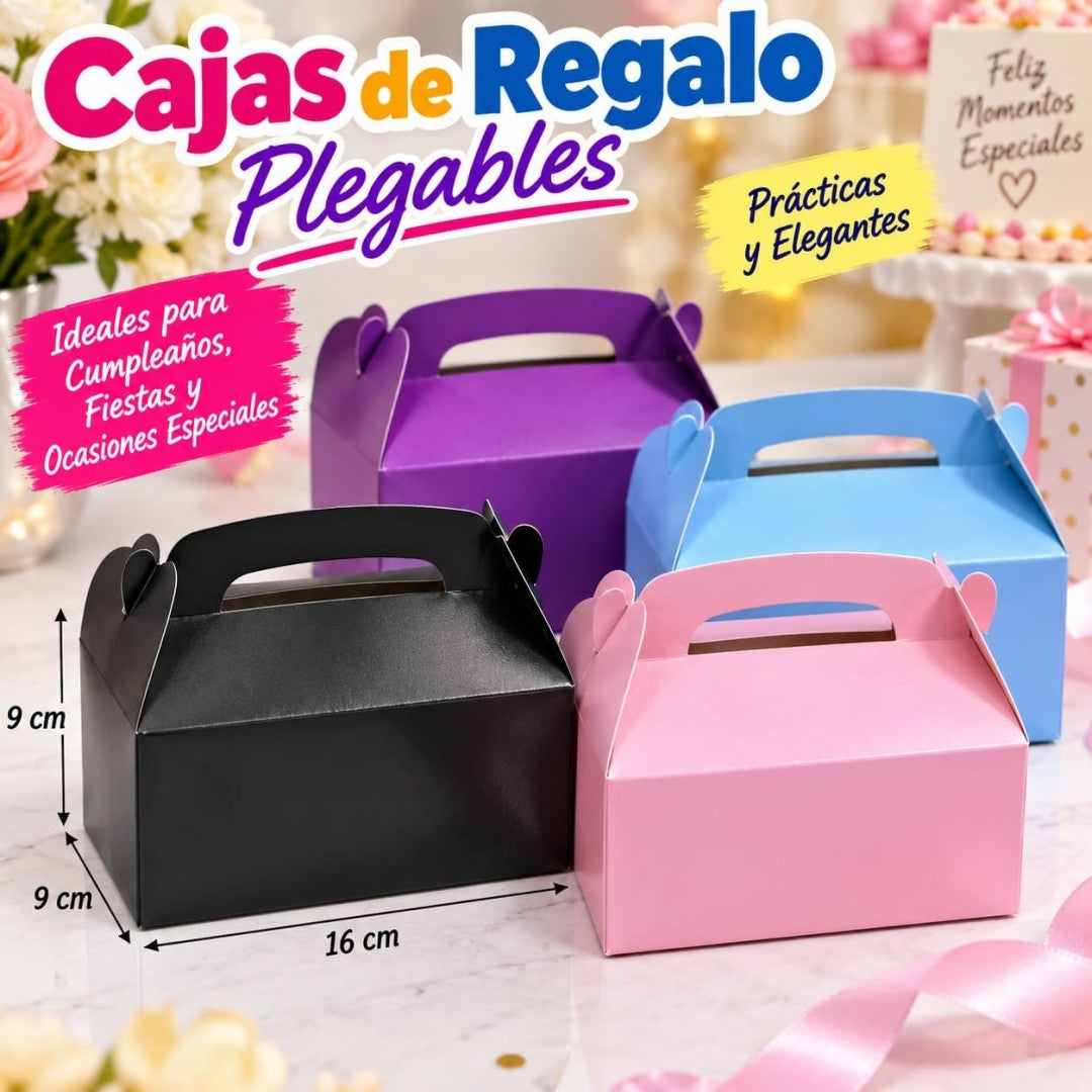 CAJA DE REGALO CON ASA 9*16*9CM