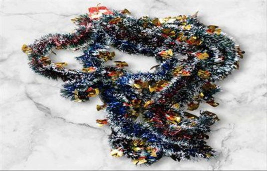 GUIRNALDA VERDE C/CAMPANA 9CM