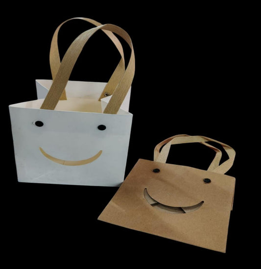 BOLSA PAPEL EMOTICON PEQ