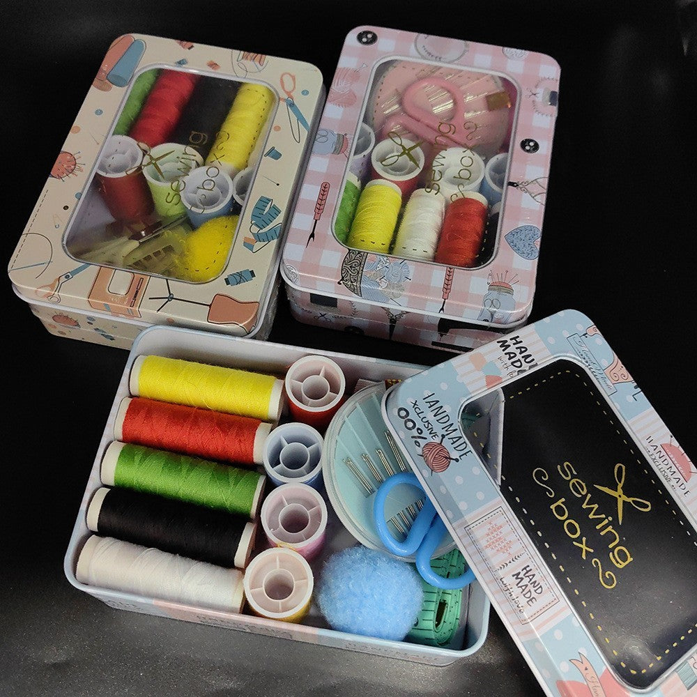 SET AGUJA CON HILO CAJA XJ-555