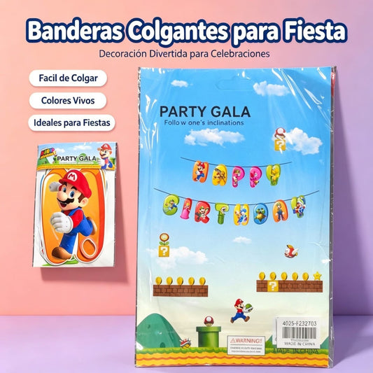 BANDERA FIESTA MARIO 1619-3