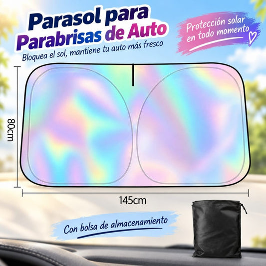 PARASOL PARA CARRO 145*80CM LASER