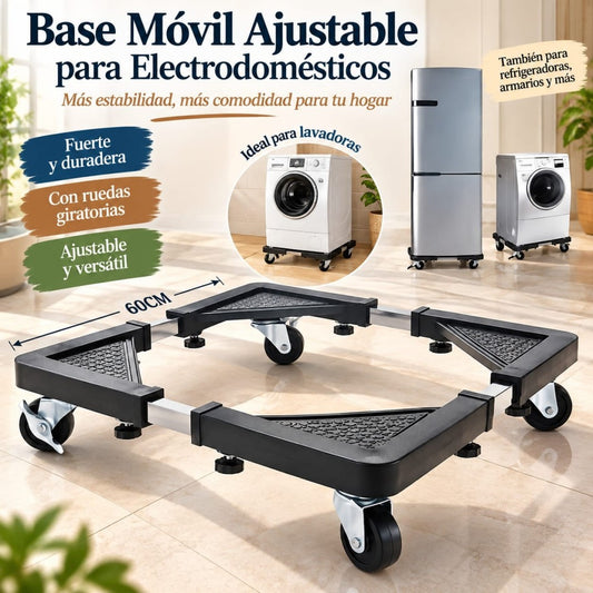 BASE CON RUEDAS PARA ELECTRODOMESTICOS 60*60CM