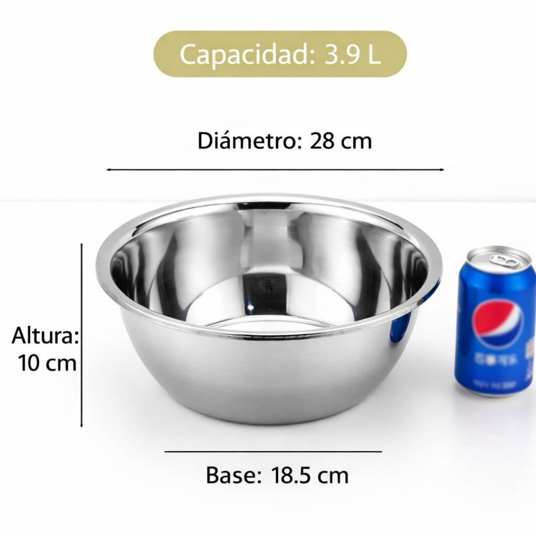 TAZON DE ACERO 28CM 1138A-1.5
