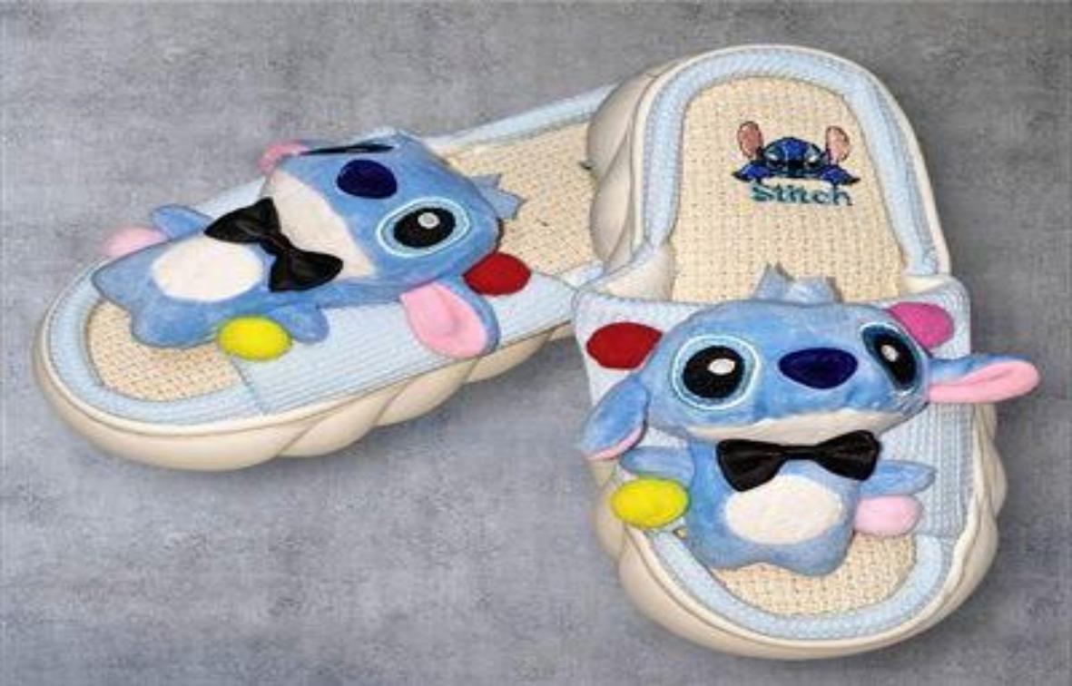 CHANCLETAS TELA STITCH 30-35