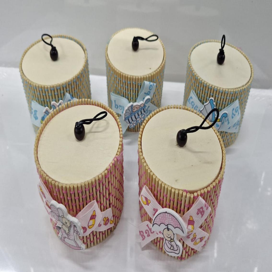 BAUL BAMBU REDONDO BABY 55-253