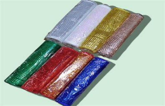 MALLA NAV 26CM 5YD LINEA DORADO