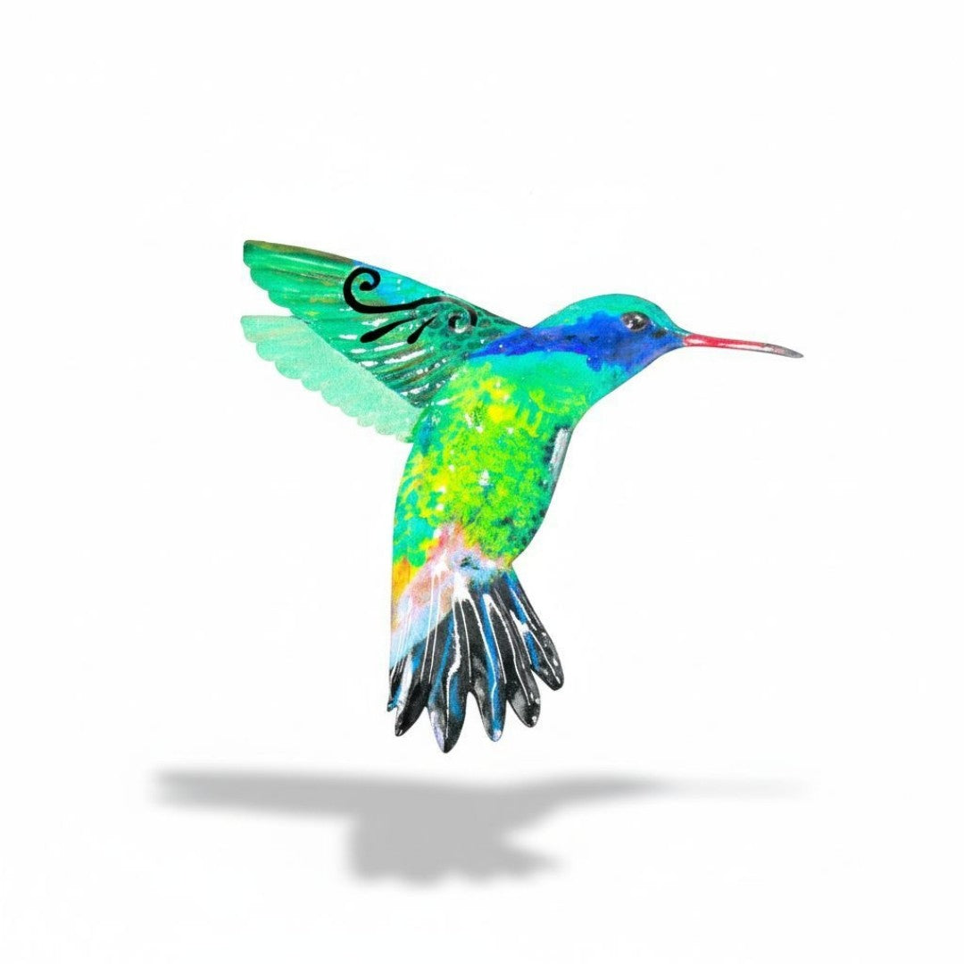 ADORNO COLGANTE COLIBRI METAL