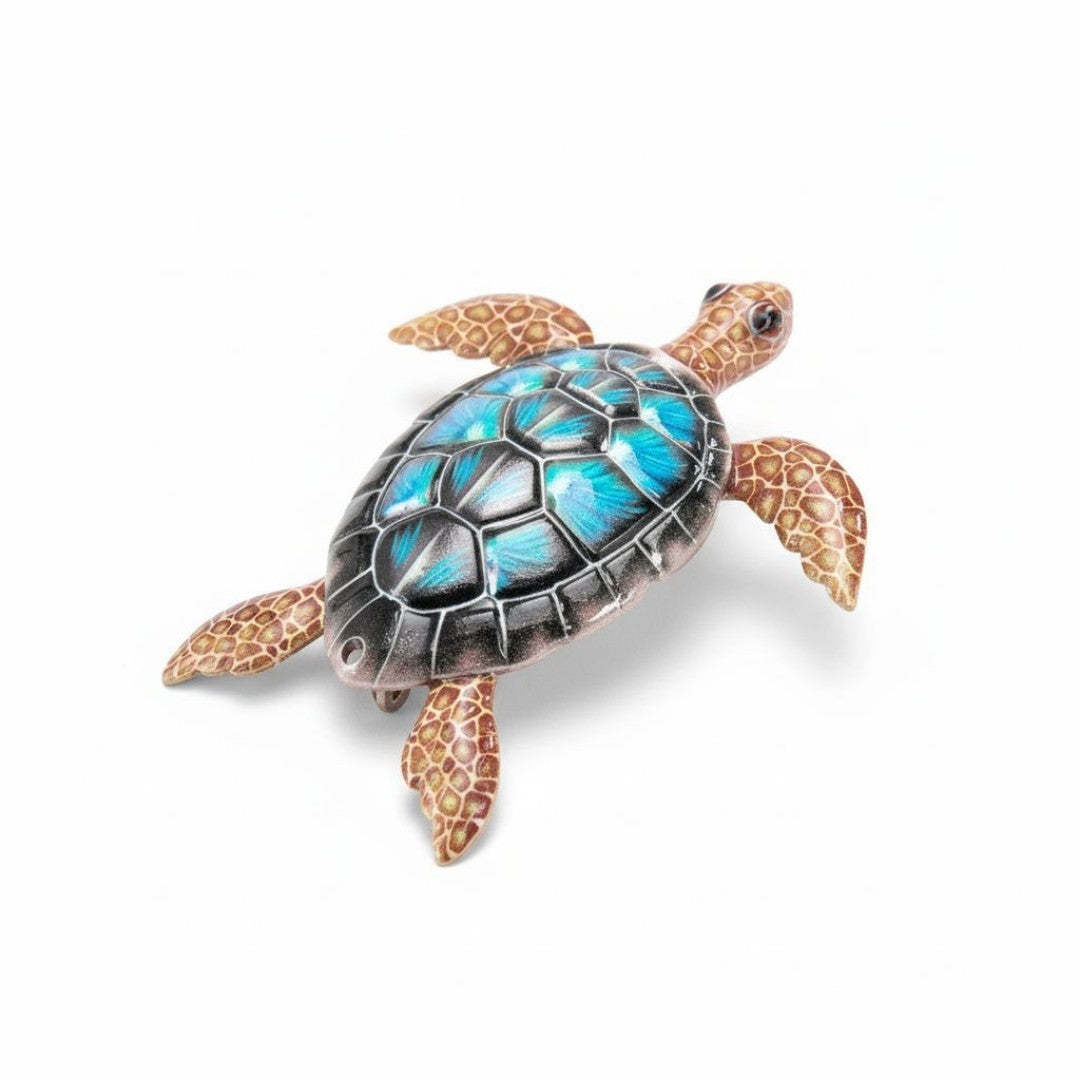 ADORNO COLGANTE TORTUGA METAL