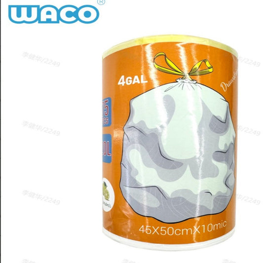 BOLSA BASURA 4GAL AROMA LIMON 75PCS 45*50 W074