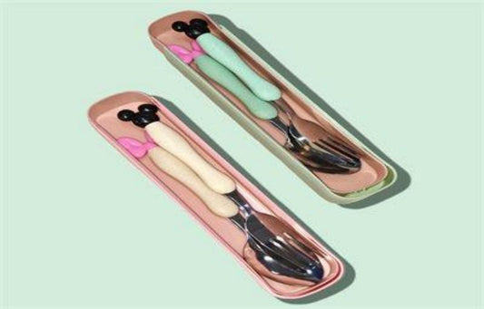 CUCHARA Y TENEDOR CAJA LAZO