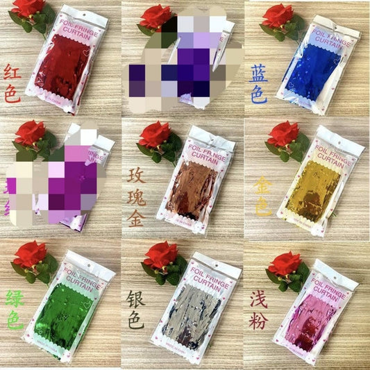 CORTINA PARA FIESTA 1*2M BRILLO