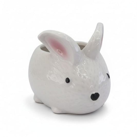 MACETA CONEJO CERAMICA