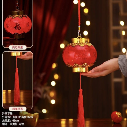 FAROL CHINA C/LUZ ROJO 14CM