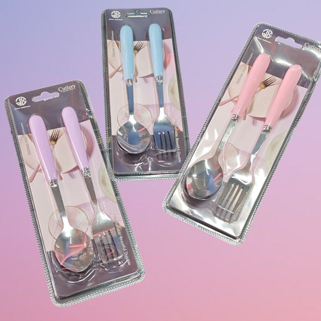 SET CUCHARA TENEDOR JX212