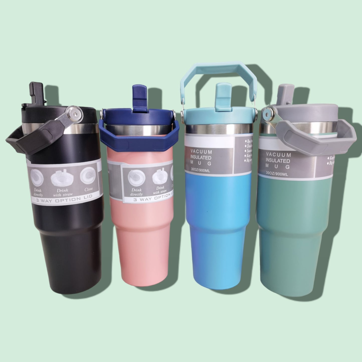 VASOS ACERO 900ML 304