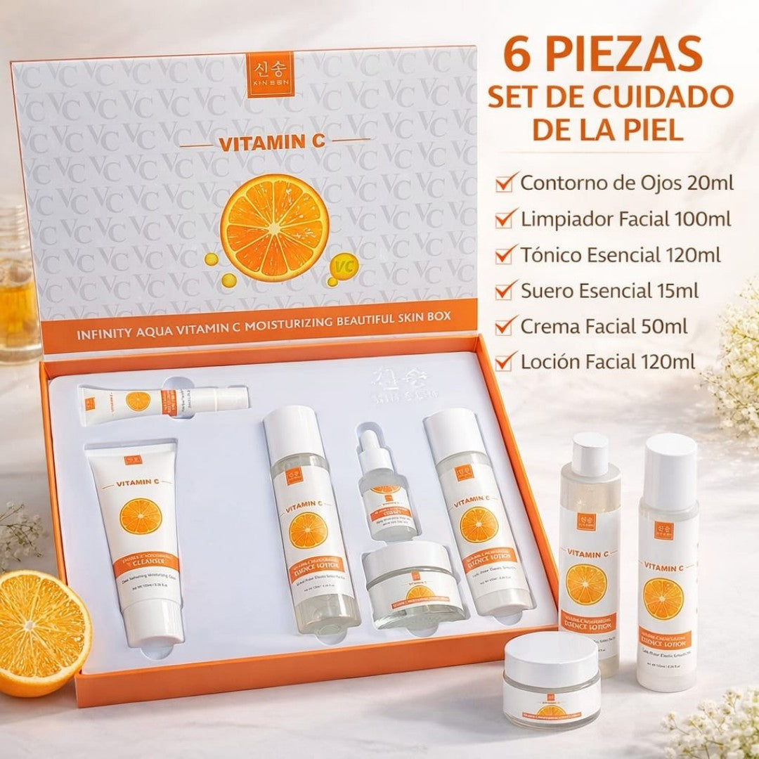 SET DE CUIDADO FACIAL 6PCS XS-1282