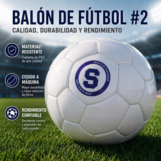 FUTBOL TAMANO 2 PEQ SAPRISSA