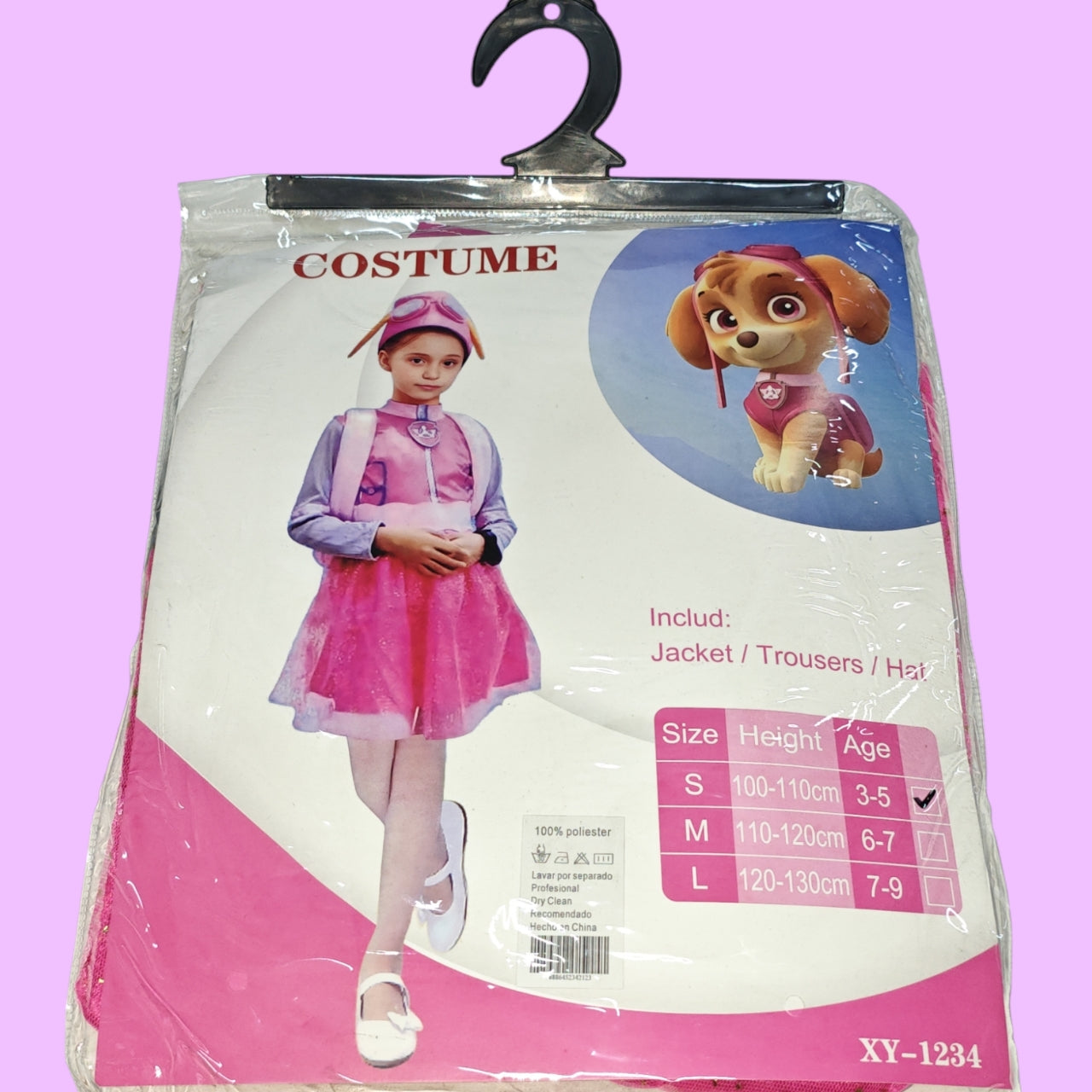 TRAJE DE PAW PATROL