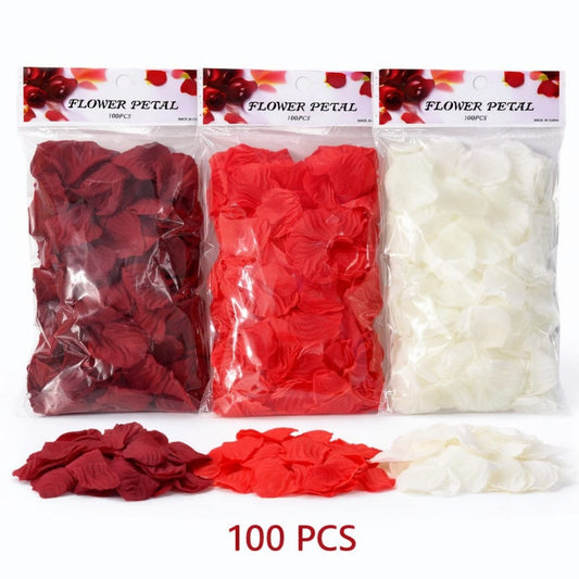 PETALOS DE ROSA ARTIFICIALES 100PCS BOLSA