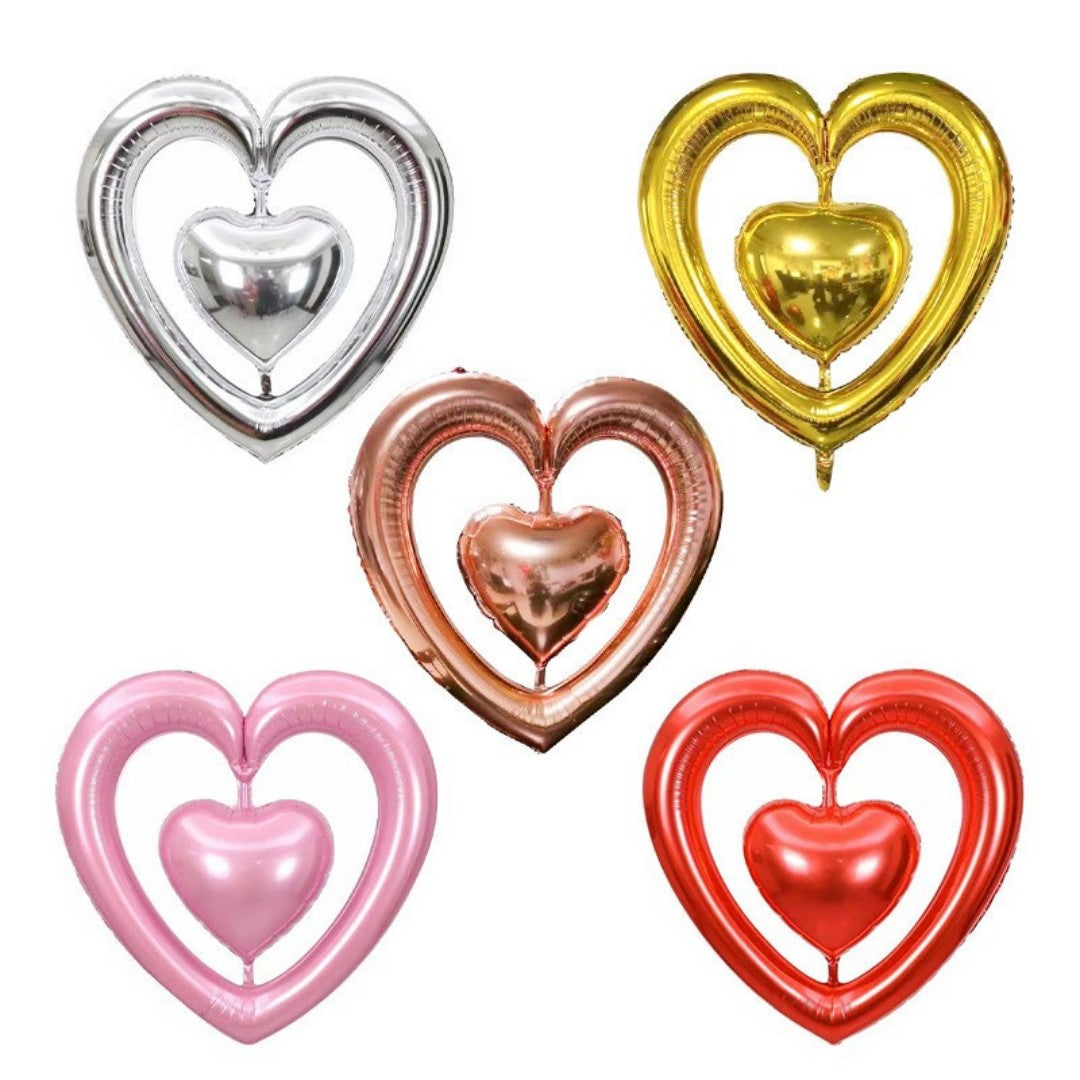 JUEGO GLOBO CORAZON 40PULG