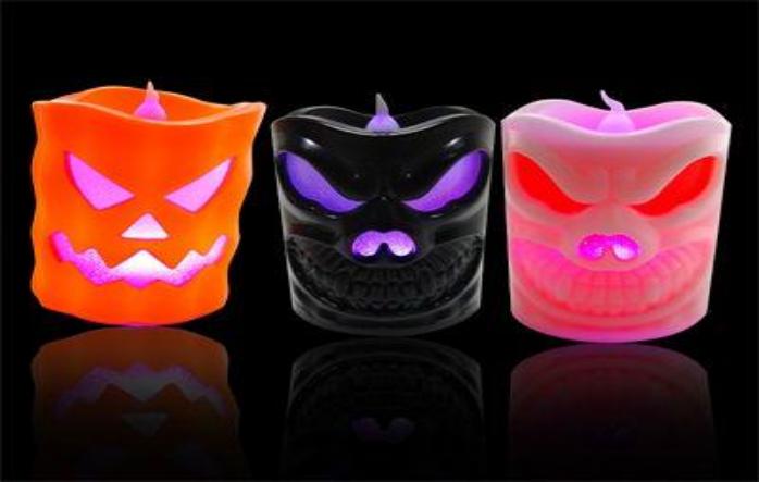 CANDELA LUZ HALLOWEEN GDE