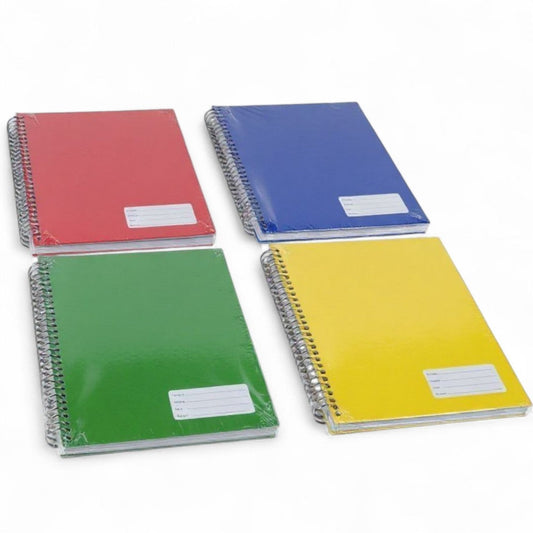 CUADERNO RESORTE 20.3*26.7 200H LISO