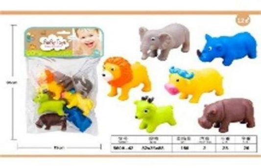 ANIMAL PVC BOLSA 6PCS 560A-42