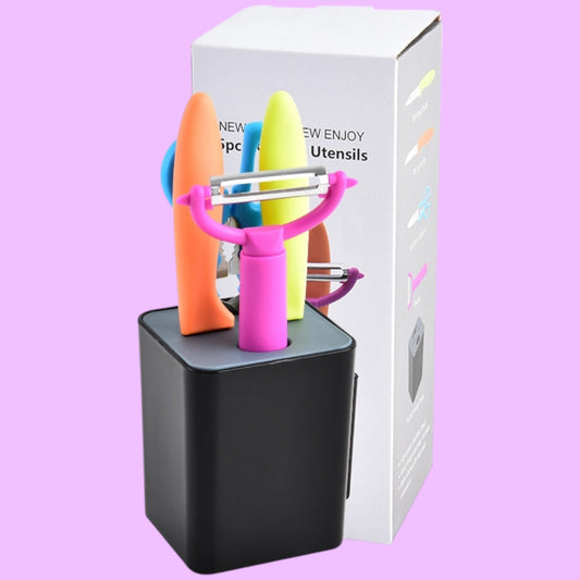 SET PELADOR TIJERA 4PCS