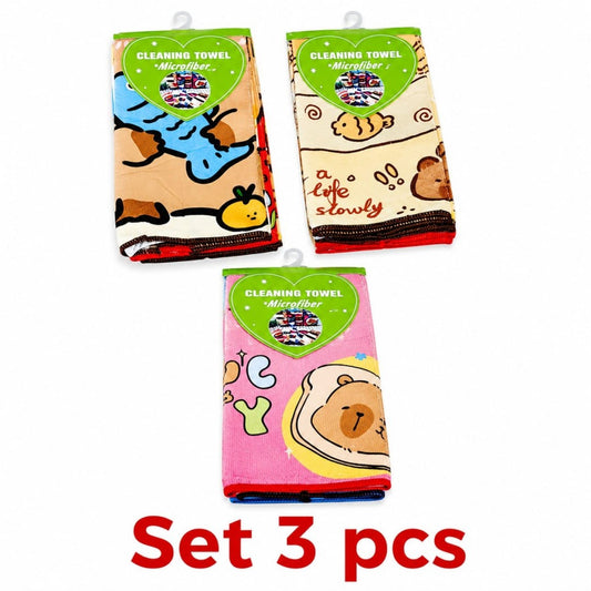 SET PANITO 3PCS CAPIBARA