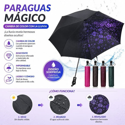 SOMBRILLA DISENO AGUA MAGICA