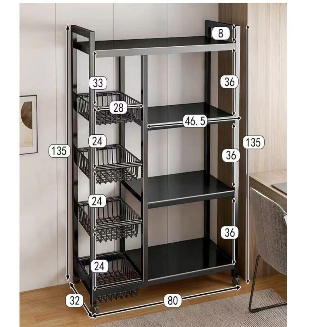 ESTANTE METAL 4 NIVER 80CM