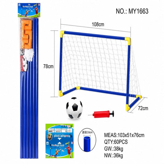 MARCO DE FUTBOL C/BOLA MY1663