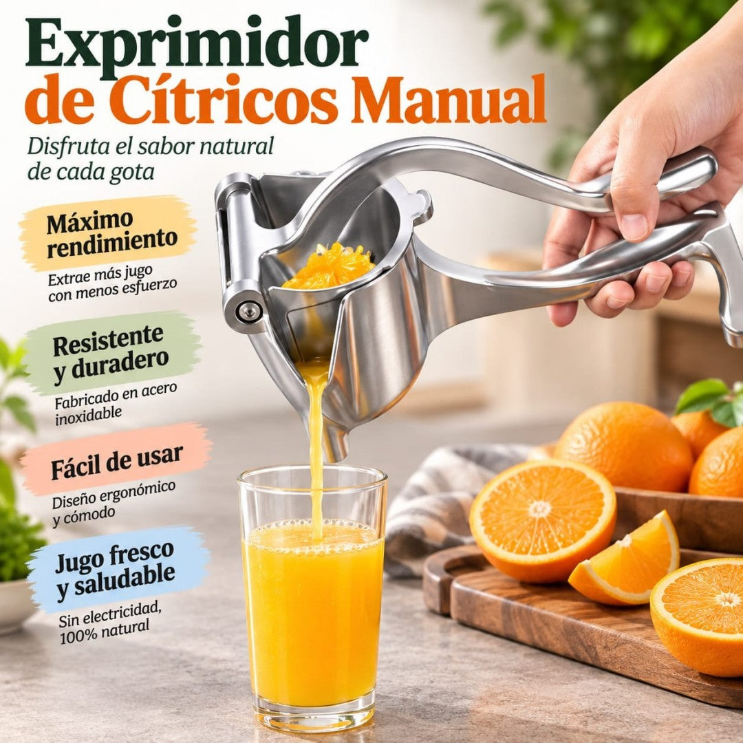 EXTRACTOR DE JUGOS 600G ALUMINIO